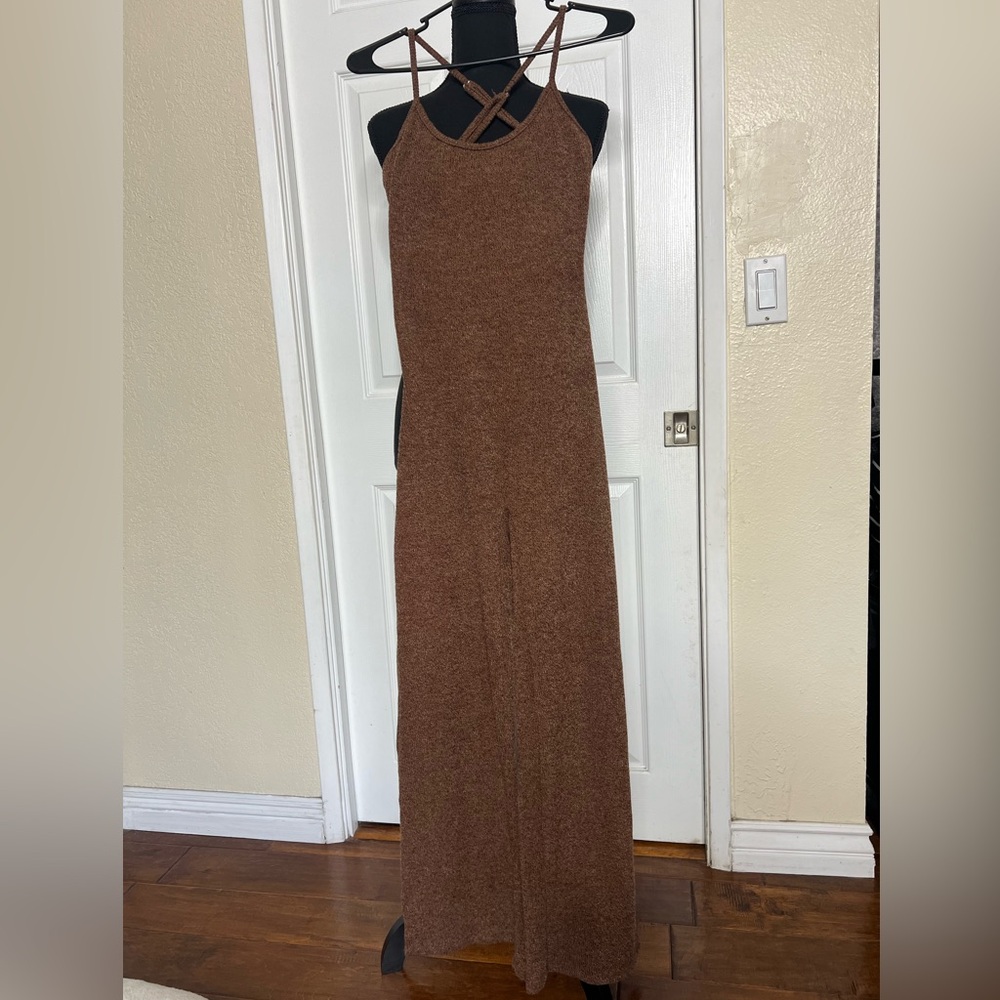 SHEIN Backless Criss Cross Spaghetti Strap Jumpsuit